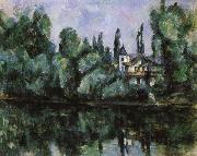 Paul Cezanne The Banks of the Marne oil painting artist